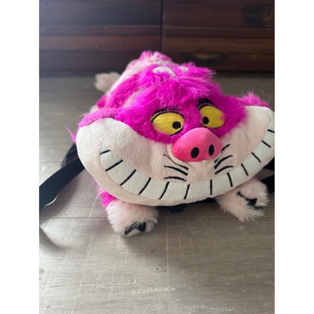 New Disney Alice in Wonderland Cheshire Cat Push Backpack Rave Costume